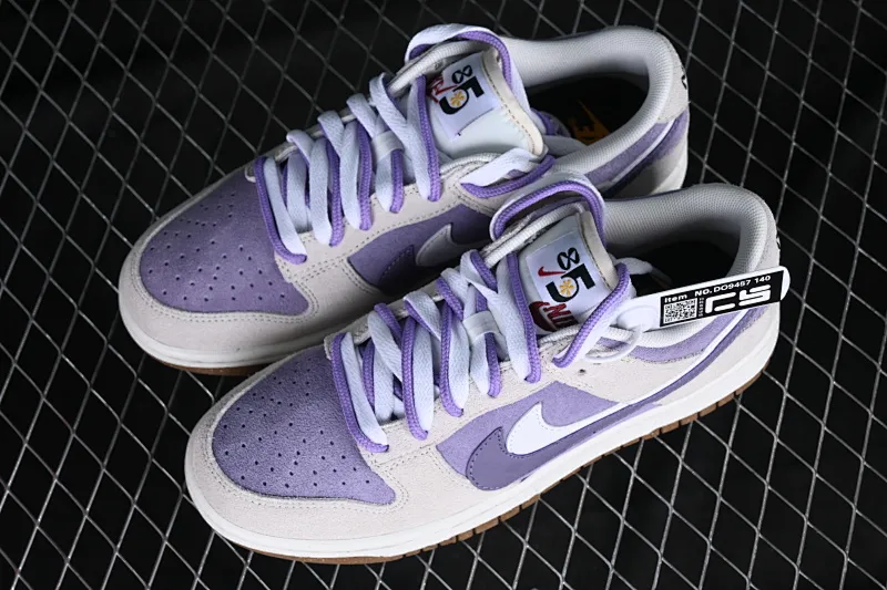 All categories Nk SB Dunk series Nk SB Dunk Low low-top sneakers Nk SB Dunk Low "85" Violet double hook SB low-top sports and leisure sneakers DO9457-140